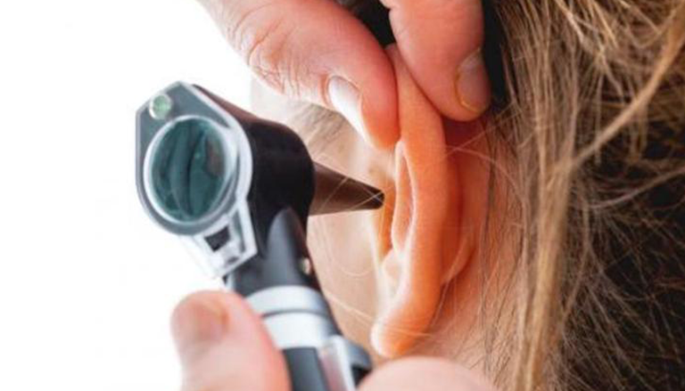 What is the treatment for a perforated eardrum